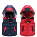 秋冬 キッズ ダウンベスト 女の子 中綿ダウン トレンド こどもダウンコート 子供服 ジュニア 中綿ベスト キッズ 防風防寒 90 100 110 120 13...