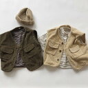秋冬 キッズベスト インナーベスト 女の子 男の子 ジャンパー トレンド 子供服 ジュニア ベスト キッズ 防風防寒 90 100 110 120 130