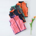 秋冬 キッズベスト インナーベスト 女の子 男の子 ジャンパー トレンド 子供服 ジュニア ベスト キッズ 防風防寒 90 100 110 120 130