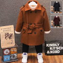 キッズコート 秋冬 コート 女の子 子供服 カジュアル 防寒 ジュニア アウター ジャケット 可愛い カジュアル 8090100110120130