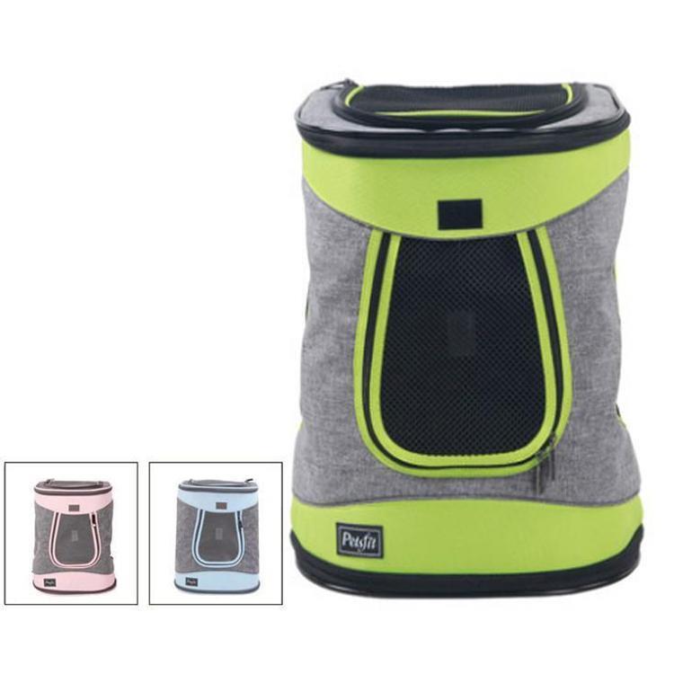 ペットキャリーバッグ 小型犬用 バックパック バッグ ペット キャリア メッシュ 上部開き スリングバッグ キャリーケース