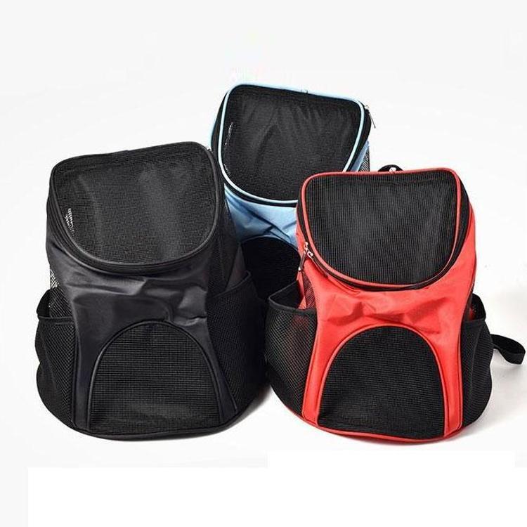 ペットキャリーバッグ 小型犬用 バックパック/リュック ペット キャリア 折りたたみ 通気性良い お散歩 スリングバッグ キャリーケース