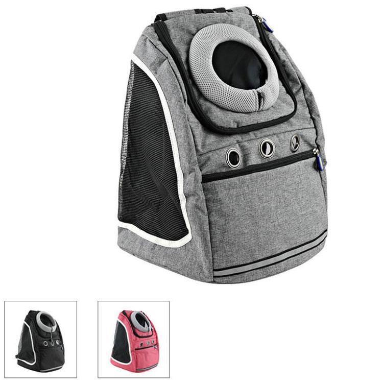 ペットキャリーバッグ 小型犬用 バックパック/リュック ペット キャリア 子猫用 お散歩 メッシュ スリングバッグ キャリーケース