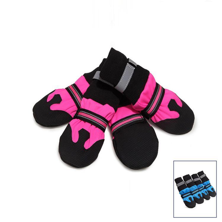 ドッグシューズ 犬の靴 犬用靴 ブーツ ペットシューズ 滑り止め お散歩 肉球保護 傷防止 ケガ防止 ソフト 中型犬 小型犬 転倒防止 履かせやすい