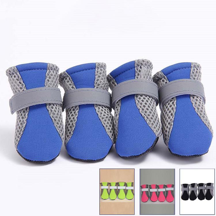 ドッグシューズ 犬の靴 犬用靴 ブーツ ペットシューズ 滑り止め お散歩 肉球保護 傷防止 ケガ防止 ソフト 中型犬 小型犬 転倒防止 履かせやすい