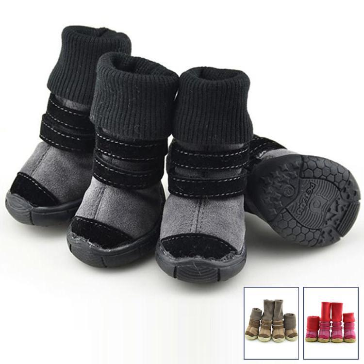 ドッグシューズ 犬の靴 犬用靴 ブーツ ペットシューズ 滑り止め お散歩 肉球保護 傷防止 ケガ防止 ソフト 中型犬 小型犬 転倒防止 履かせやすい