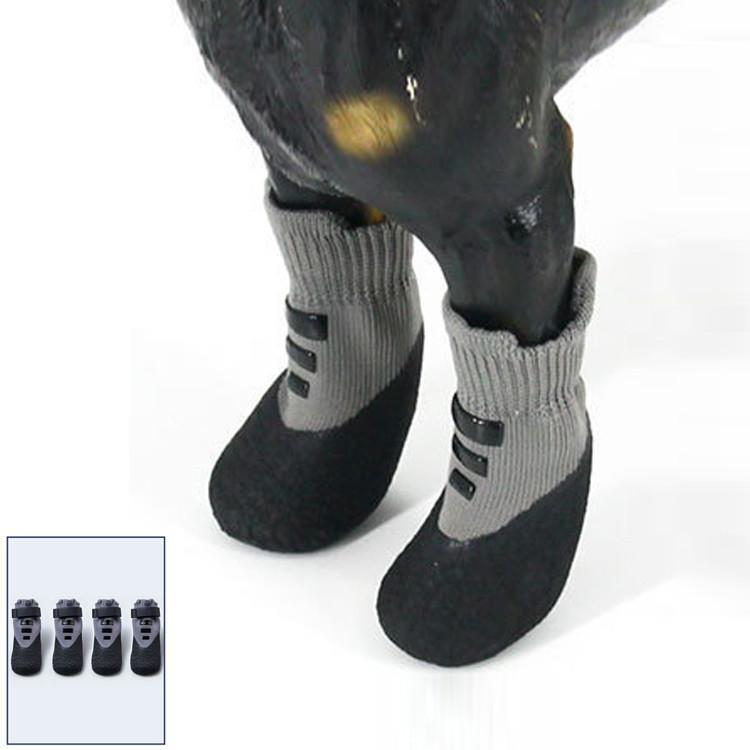 ドッグシューズ 犬の靴 犬用靴 ブーツ ペットシューズ 滑り止め お散歩 肉球保護 傷防止 ケガ防止 ソフト 中型犬 小型犬 転倒防止 履かせやすい