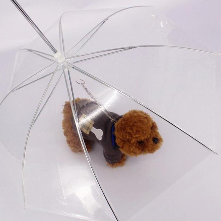ペット用傘 犬用傘 猫用傘 ペット傘 ペットアンブレラ 雨具 小型犬 中型犬 梅雨 お散歩グッズ　リード ..