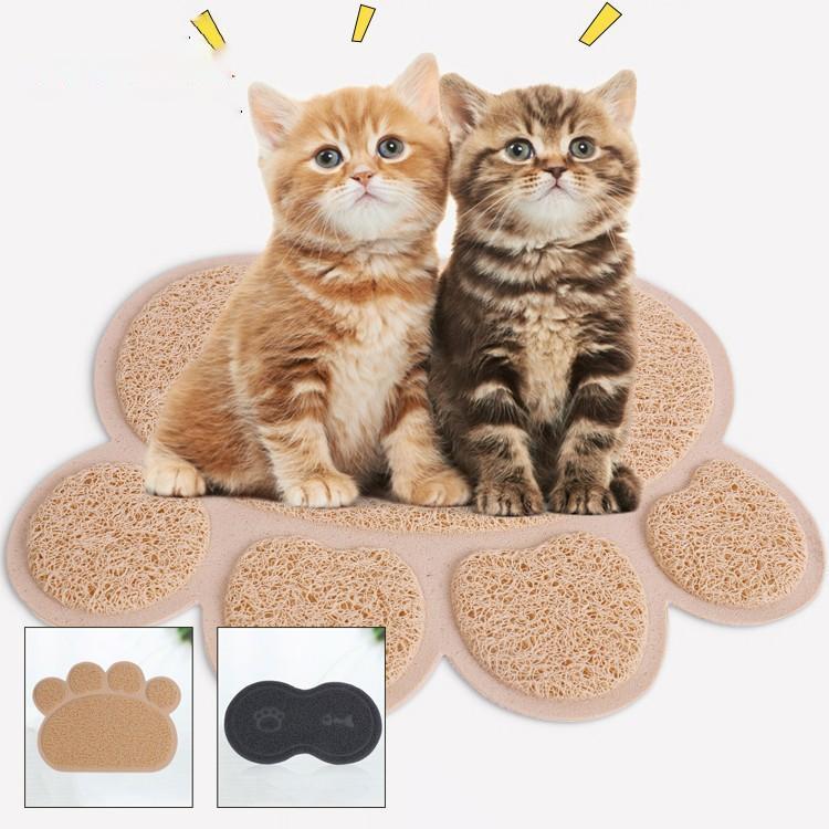 猫砂パッド ペット 猫マット製品　猫トイレマット 飛び散り防止 滑り止めマット 脱臭 抗菌 ネコ砂 猫用品 砂取りマット 猫砂キャッチャー 砂落とし 汚れ防止