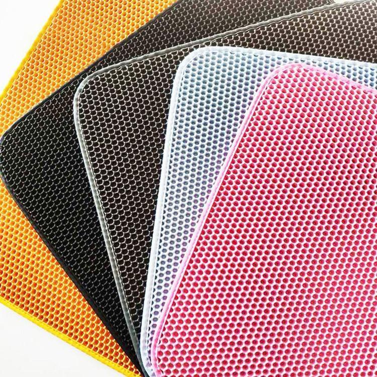 猫砂パッド ペット 猫マット製品　猫トイレマット 飛び散り防止 滑り止めマット 脱臭 抗菌 ネコ砂 猫用..