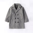 キッズコート 秋冬 コート 男の子 子供服 シャコート ジュニア アウター ジャケット 可愛い カジュアル 8090100110120130