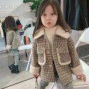 キッズコート 秋冬 コート 女の子 子供服 ショート丈 ジュニア アウター ジャケット 可愛い カジュアル 8090100110120130