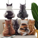 猫 ぬいぐるみ リアル 寝そべり ねこ ネコちゃん 本物そっくり おもちゃ 昼休み枕 置物 子猫 テレビ 本棚 玄関 贈り物 母へ 彼女 インテリア 店飾り イエロー