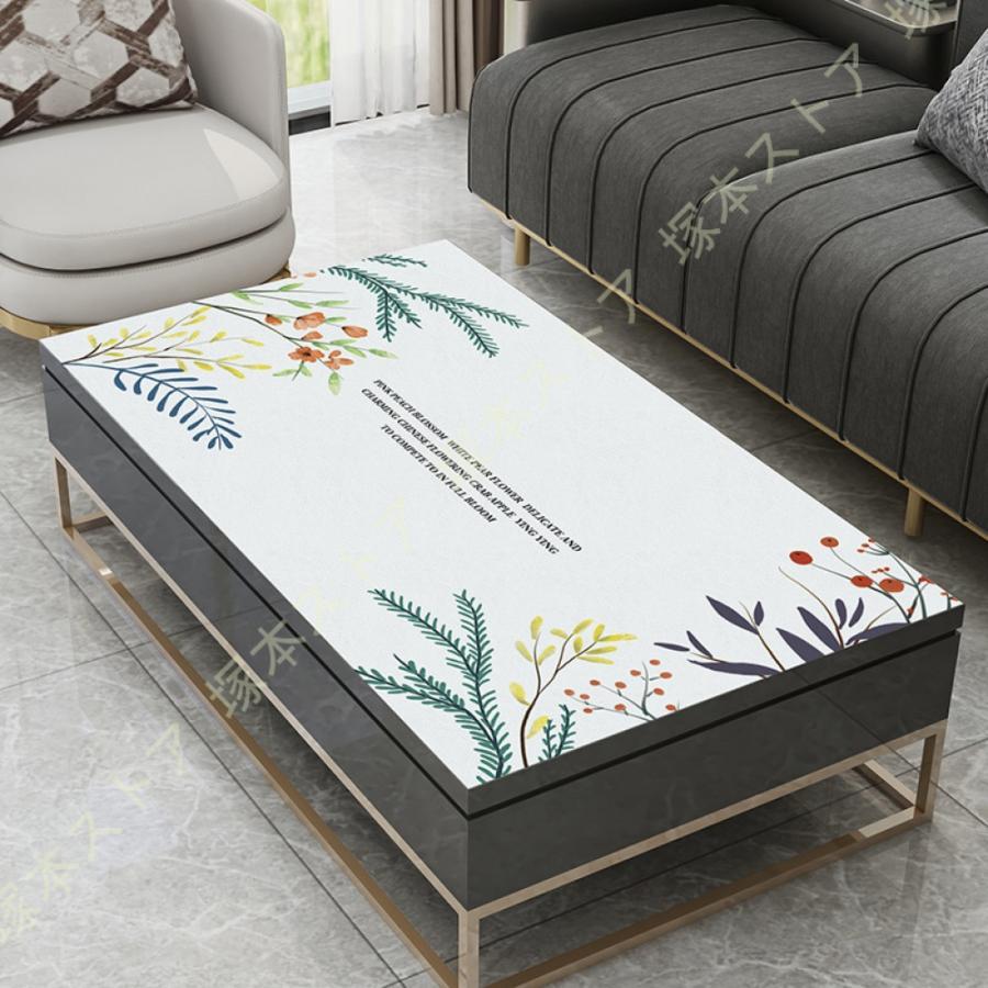 テーブルクロス レザー調 撥水 おしゃれ 北欧風 長方形 上質 テーブルマット 防水 防油 耐熱 汚れ防止 水をはじく 汚れにくい 食卓カバー 大きい 無地