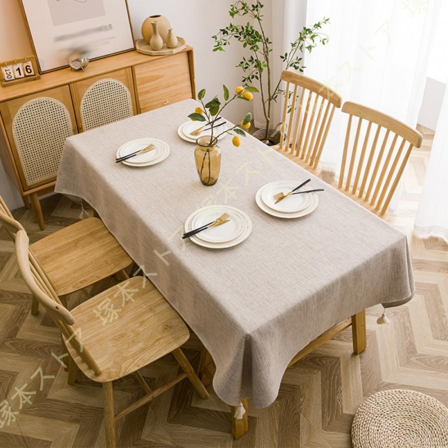 テーブルクロス 撥水 北欧 pvc素材 速乾 防水 防油 耐熱 デスクマット 食卓カバー テーブルくろす おしゃれ 北欧 滑り止め 厚手 業務用 家庭用 お手入れ簡単