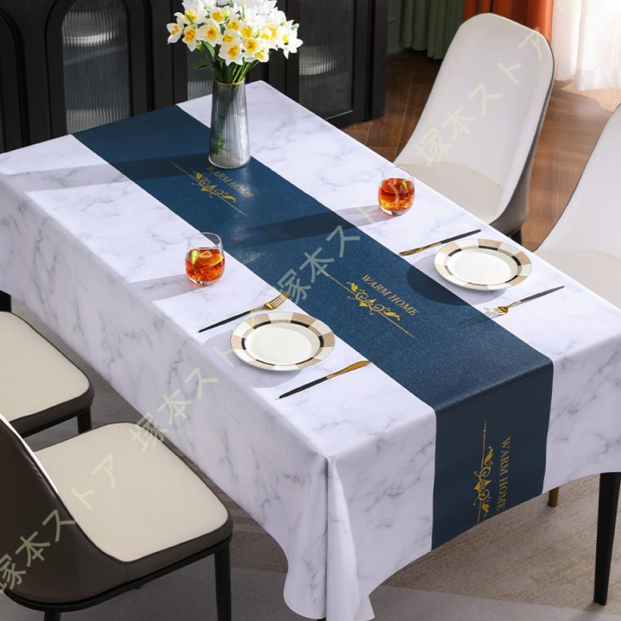 ビニール テーブルクロス テーブルマット 撥水 汚れ防止 pvc製 北欧 シンプル おしゃれ 円形 長方形 正方形 耐熱 耐久 防水 耐油性 撥水加工 デスクマット