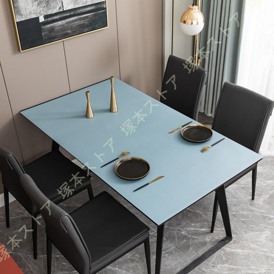 テーブルクロス ビニール 長方形 PVC製 テーブルくろす 撥水 おしゃれ 北欧 ミニマリズム テーブルカバー 汚れにくい 防水 防油 耐熱 傷防止 洗える 厚手
