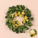 リース ドアリース 壁掛け 玄関飾り ウェルカムリース 北欧風 おしゃれ 玄関リース 造花 花輪 結婚式 母の日 プレゼント店舗 玄関 壁掛け 庭園 飾り 部屋...