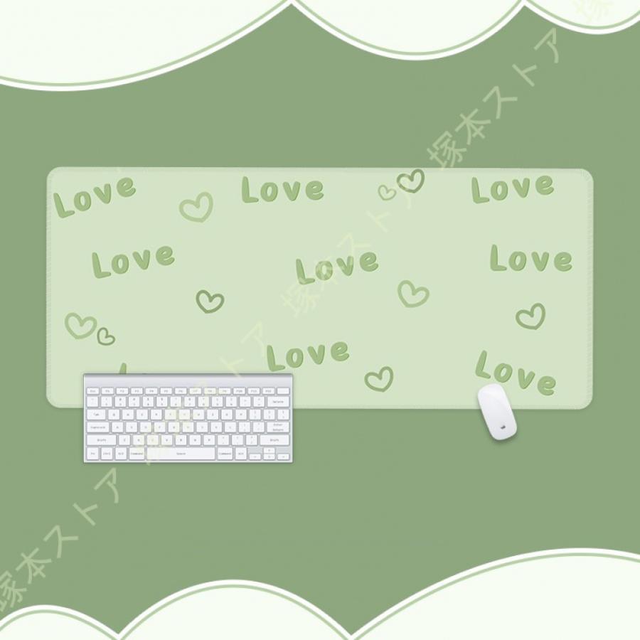 マウスパッド 大きいサイズ ゲーミング 防水 耐久性良い マウスパッド 4mm ゴム製 マウスパッド ラップトップマット マウスパッド オフィスおよび家庭用