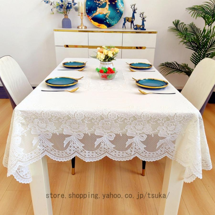 テーブルクロス 長方形 ダイニングテーブル 花柄 シンプル 撥水 耐熱 滑り止め 防油 防塵 テーブルカバー フラワー 汚れ防止 おしゃれ 手入れ簡単 厚手