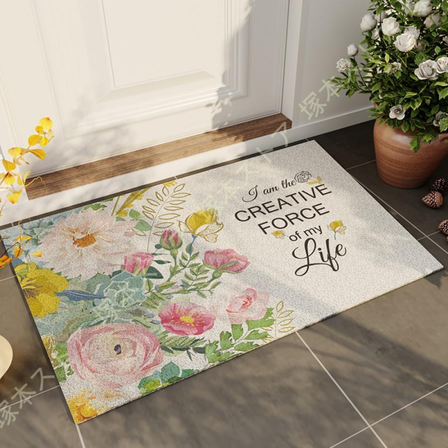 玄関マット 屋外 室内 滑り止め 敷物 フロアマット ベランダ 外用玄関マット 泥落とし マット 北欧 ドアマッ 洗える エントランスマット 耐磨耗性 オフィス