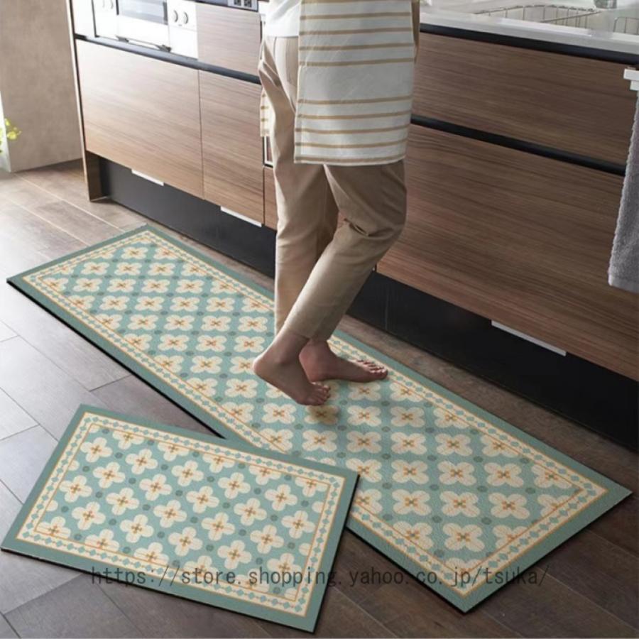 防水マット クッションマット 台所マット 低反発 滑り止め 洗える 防音 防水 踏み心地いい シンプル おしゃれ マット 台所 インテリア すべり止め 敷物