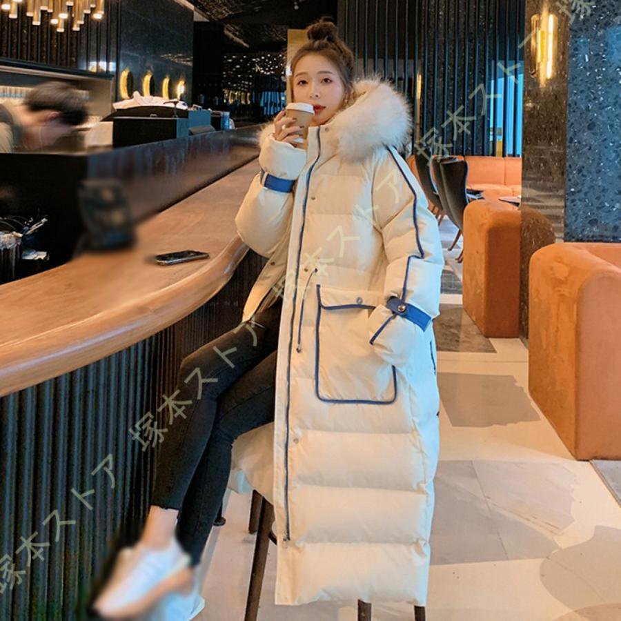 ベンチコート 中綿 ダウンコート ロングコート 中綿コート レディース 秋冬 フード付き 長め 膝下 大きいサイズ おしゃれ 中綿入り 厚手 アウター アウトド...