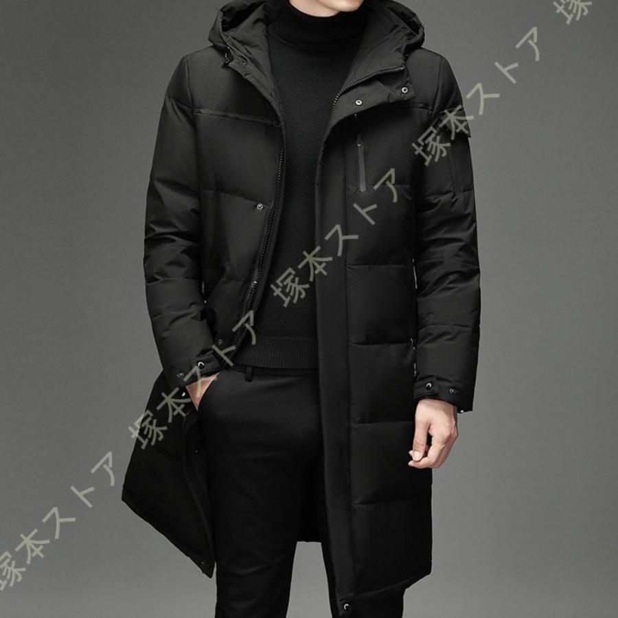 パファージャケット ダウンコート メンズ ダウンジャケット カジュアル ファー ポ...