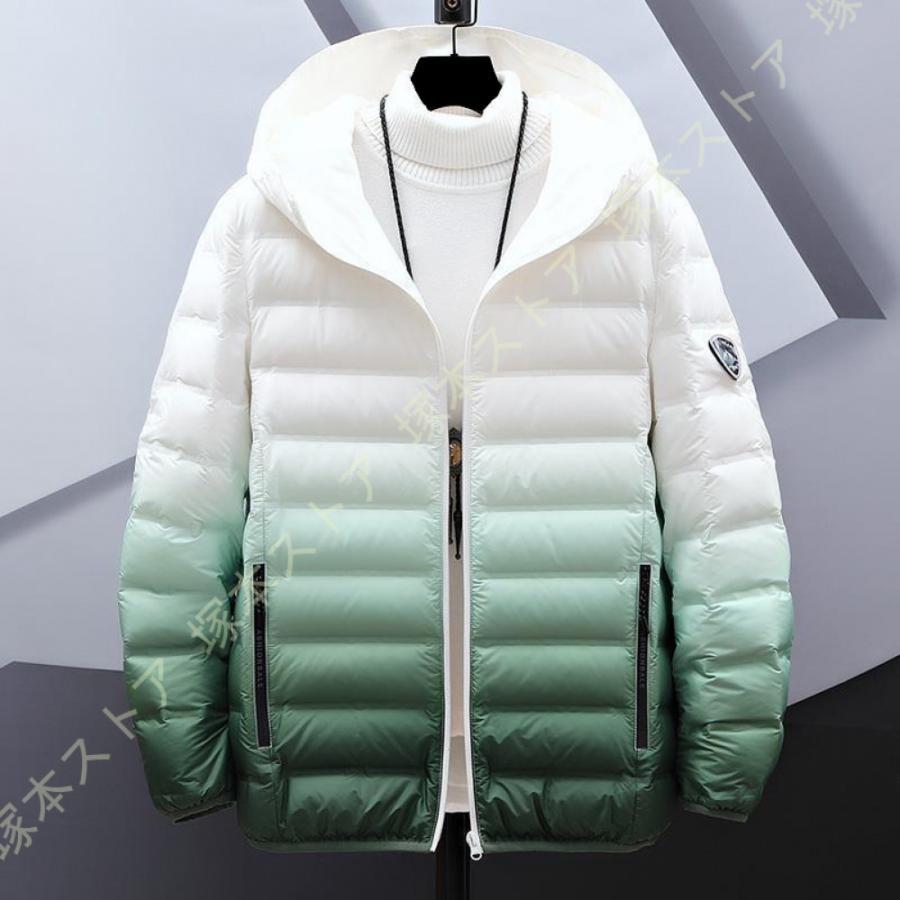 ダウンコート ショート メンズ ダウンジャケット コート メンズ 秋冬 暖かい 防風 ...