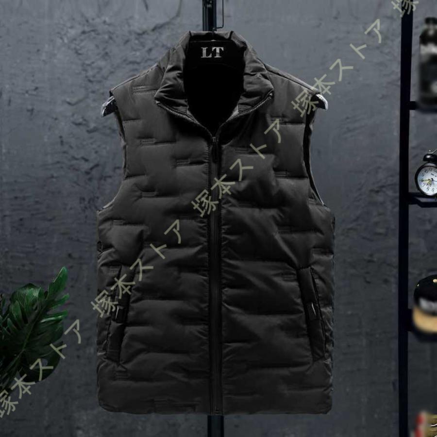 ダウンベスト 大きいサイズ メンズ ダウンジャケット インナーダウンベスト 防寒 ...