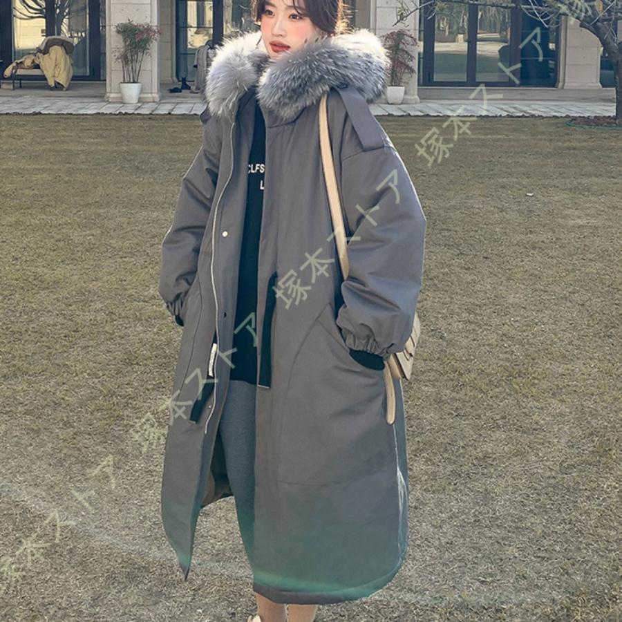 コート ダウン レディース 防寒 中綿コート 中綿ジャケット ダウンコート フード付き ファー付き ロング 大きいサイズ オーバーサイズ あったか 軽量 冬