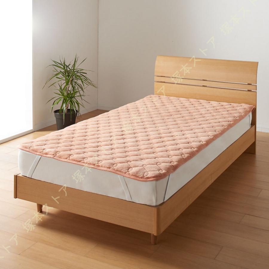 フジテレビ ノンストップ いいものプレミアム 敷きパッド ダブル 冬 冬用 あったか 厚手 ボア おしゃれ..