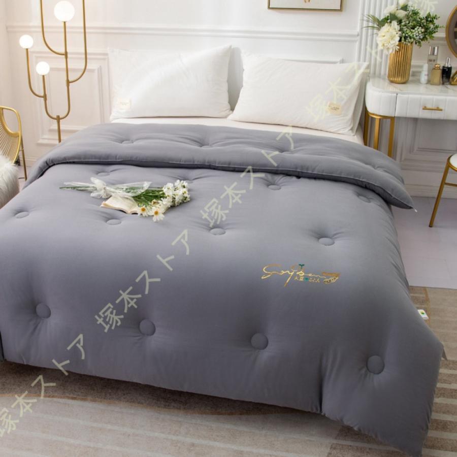 掛けふとん オールシーズン 大判 掛け布団 シングル 軽量 暖かい 秋 ブランケット 抗菌防臭 子供 キッ..