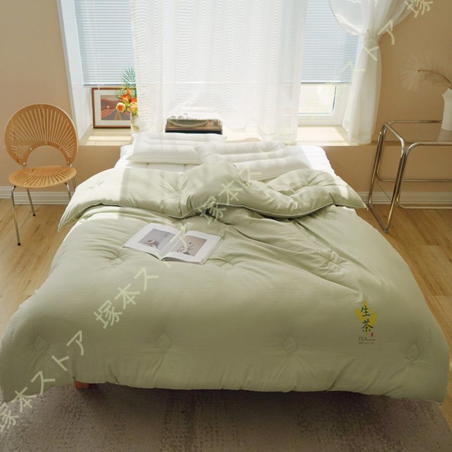 掛けふとん シングル 軽い オールシーズン適用 かけ布団 キルトケット クイーンサイズ あったか 冬 暖..