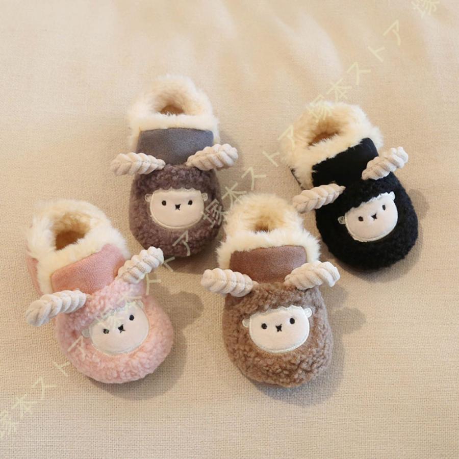 スノーブーツ レインブーツ キッズ スノーシューズ 子ども長靴 あったかボア スリッポん スエード 可愛..