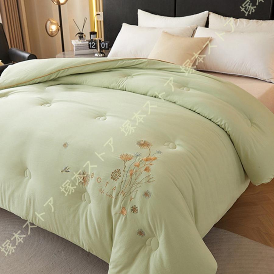 掛け布団 肌掛け布団 シングル 布団 かけ布団 掛布団 薄掛け布団 超細繊維 抗菌 吸湿 通気 柔らか キル..