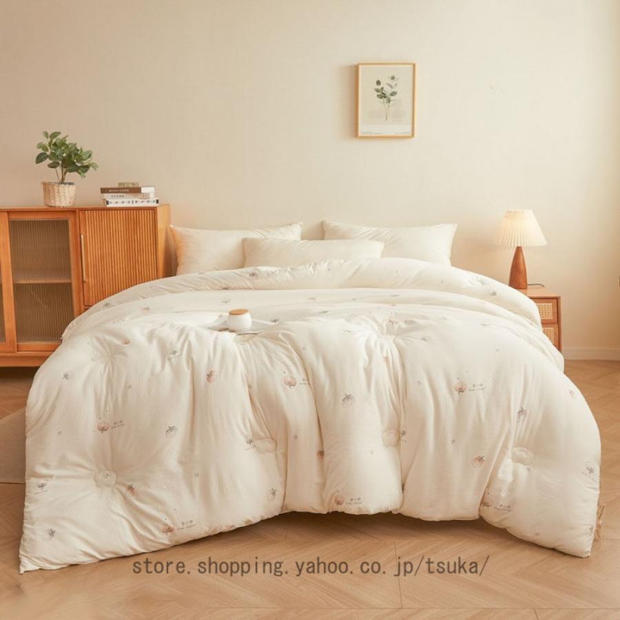 掛け布団 洗える布団 抗菌防臭 洗える 掛け布団 シングル 布団ダブル 1年中快適 軽い 暖かい 洗える 吸..