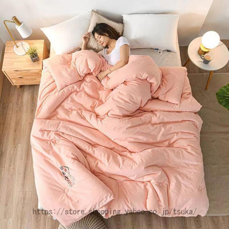 ほこり出にくい 超軽量 掛け布団 掛布団 薄掛け布団 肌掛け布団 薄手 軽い オールシーズン 抗菌 防ダニ加工 掛けふとん 掛け布団 夏布団 夏用 春秋用 洗える