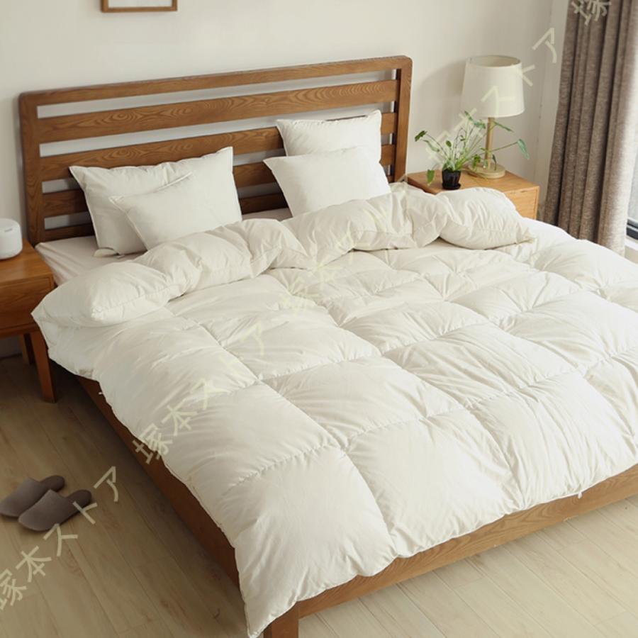 掛け布団 洗える ウルトラ シングルロング 冬 あたたかい 羽毛布団の臭いが気になる方へ 防ダニ 抗菌 ..