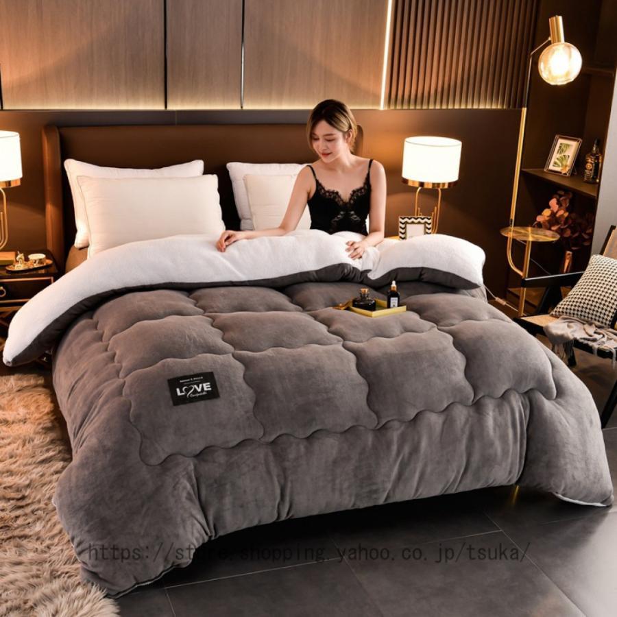 掛け布団 ウルトラ クイーン 洗える フランネル ヒートゴー あったか 保温力 防ダニ 掛けふとん 掛布団..