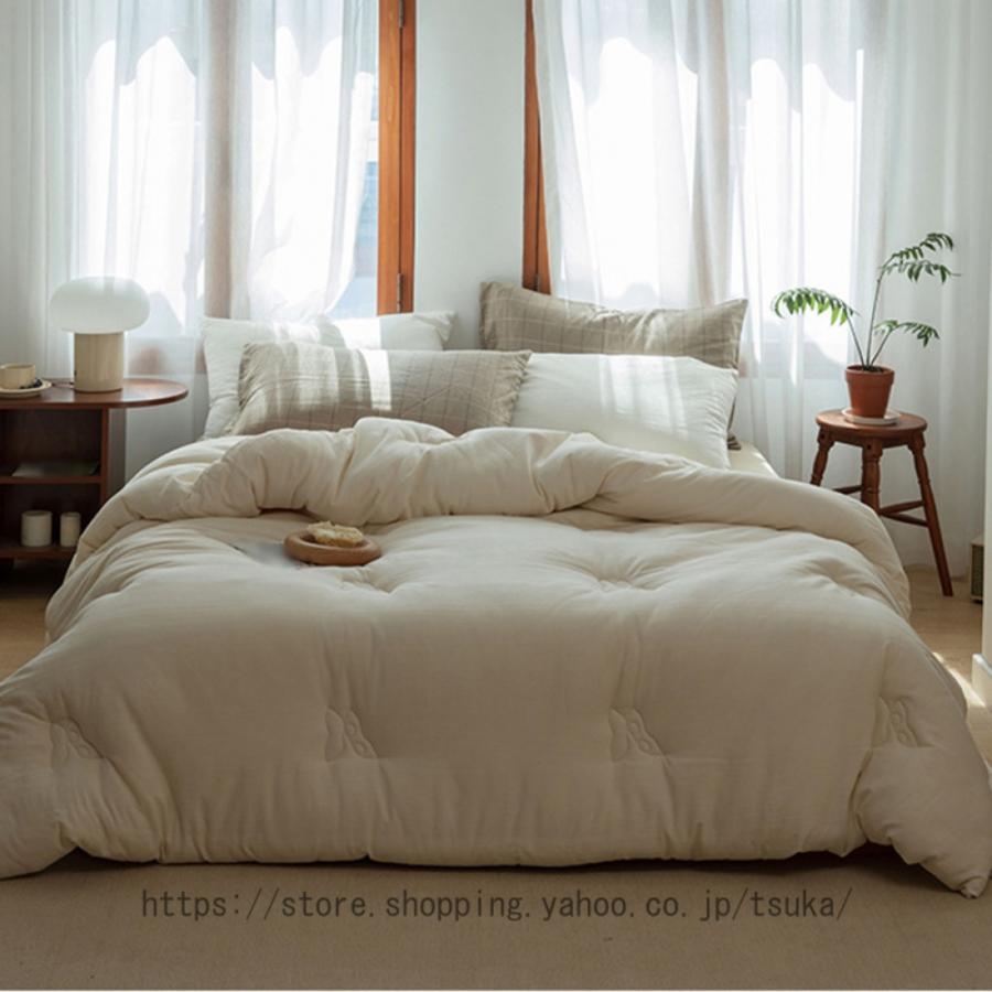 羽毛肌掛け布団 セミダブル ウォッシャブル 春用 夏用 秋用 洗える 羽毛肌掛けふとん 羽毛布団 羽毛ふ..