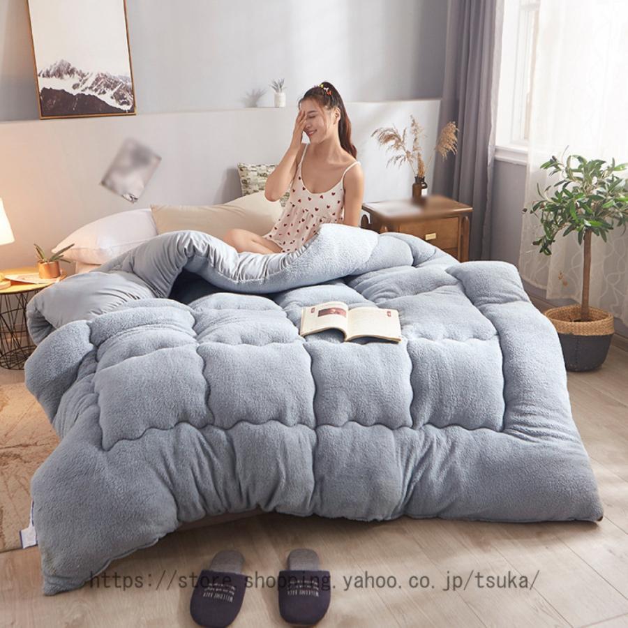 一人暮らし 抗菌 防臭 蓄熱 軽い 冬用掛け布団 冬布団 掛け布団 洗える掛け布団 暖かい 布団 丸洗い可..