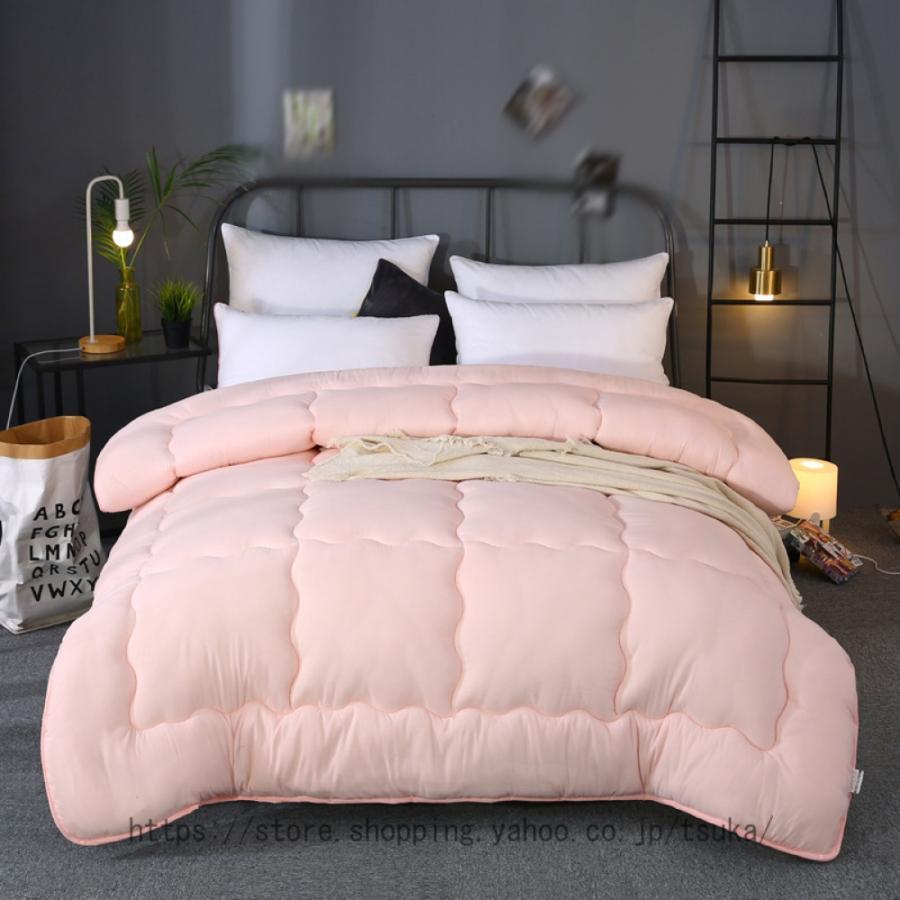 洗える掛け布団シングルサイズダクロン 掛布団シングル 寝具洗える布団シングルロング防ダニ掛けふとん..