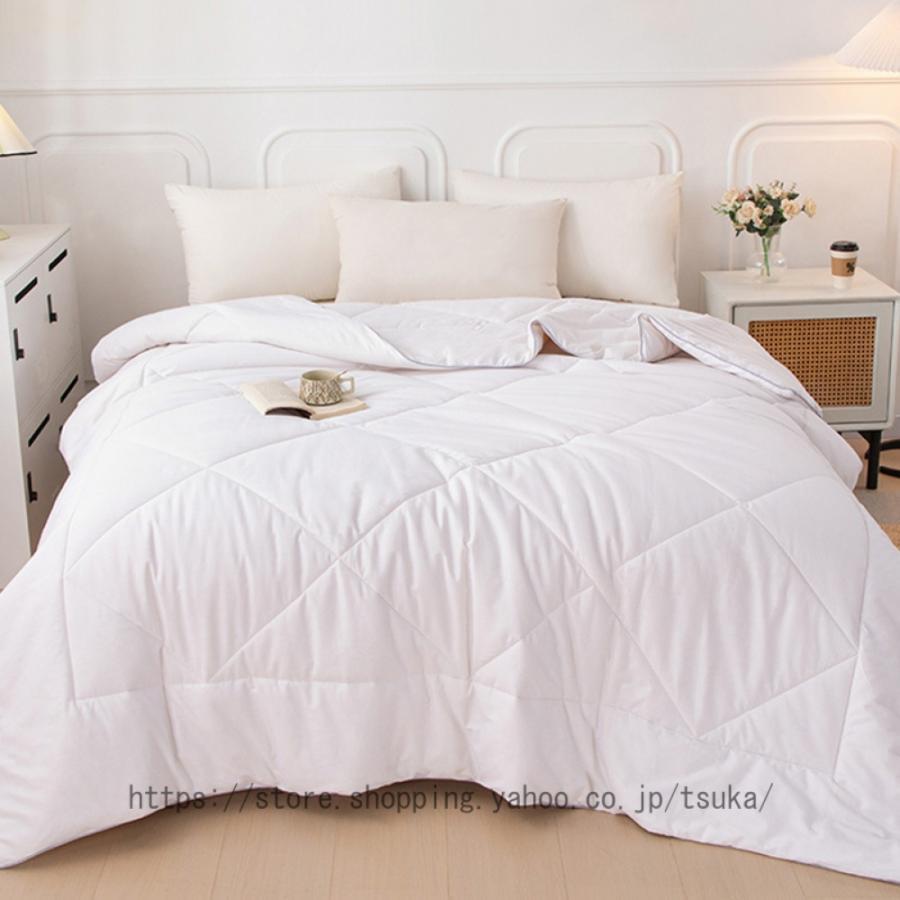 布団 ふっくらボリューム ウォッシャブル 吸収 速乾 防ダニ オールシーズン 通年 シングル セミダブル ..