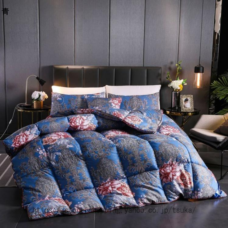 とてもふっくらとした羽毛に仕上がり より快適にご使用いただけます羽毛布団 シングル 掛け布団 寝具 オールシーズン 冬は暖かく 2