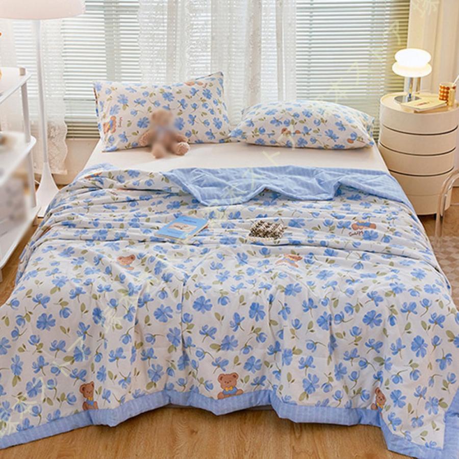 夏用肌掛け布団 シングル 夏用 クール 肌掛け布団 抗菌防臭+吸放湿 接触冷感クールキルトケット キルト..