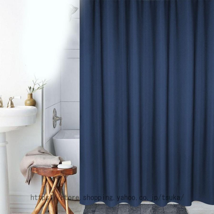シャワーカーテン 200cm丈 厚手 目隠し 高級 厚手 北欧 100*200 150*190 150*180 抗菌 冷暖房 おしゃれ 無地 浴室窓 浴室カーテン 家庭用 シャワールーム