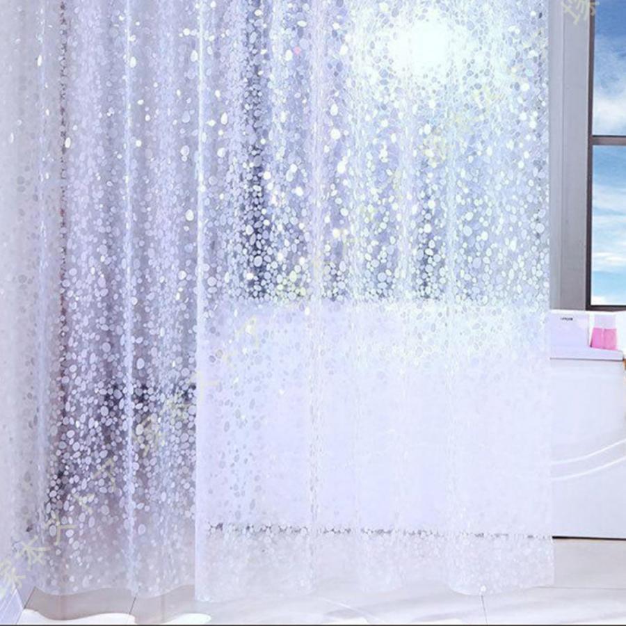 シャワーカーテン 目隠し 高級 半透明 北欧 100*200 150*190 150*180 抗菌 冷暖房 おしゃれ 無地 浴室窓 浴室カーテン 家庭用 シャワールーム 押し入れ