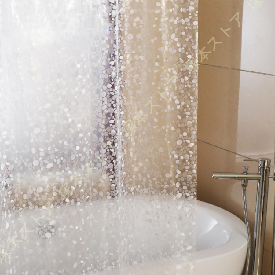 シャワーカーテン 撥水 高級 厚手 北欧 100*200 150*190 150*180 抗菌 冷暖房 おしゃれ 透明 浴室窓 浴室カーテン 家庭用 シャワールーム 押し入れ カウンター