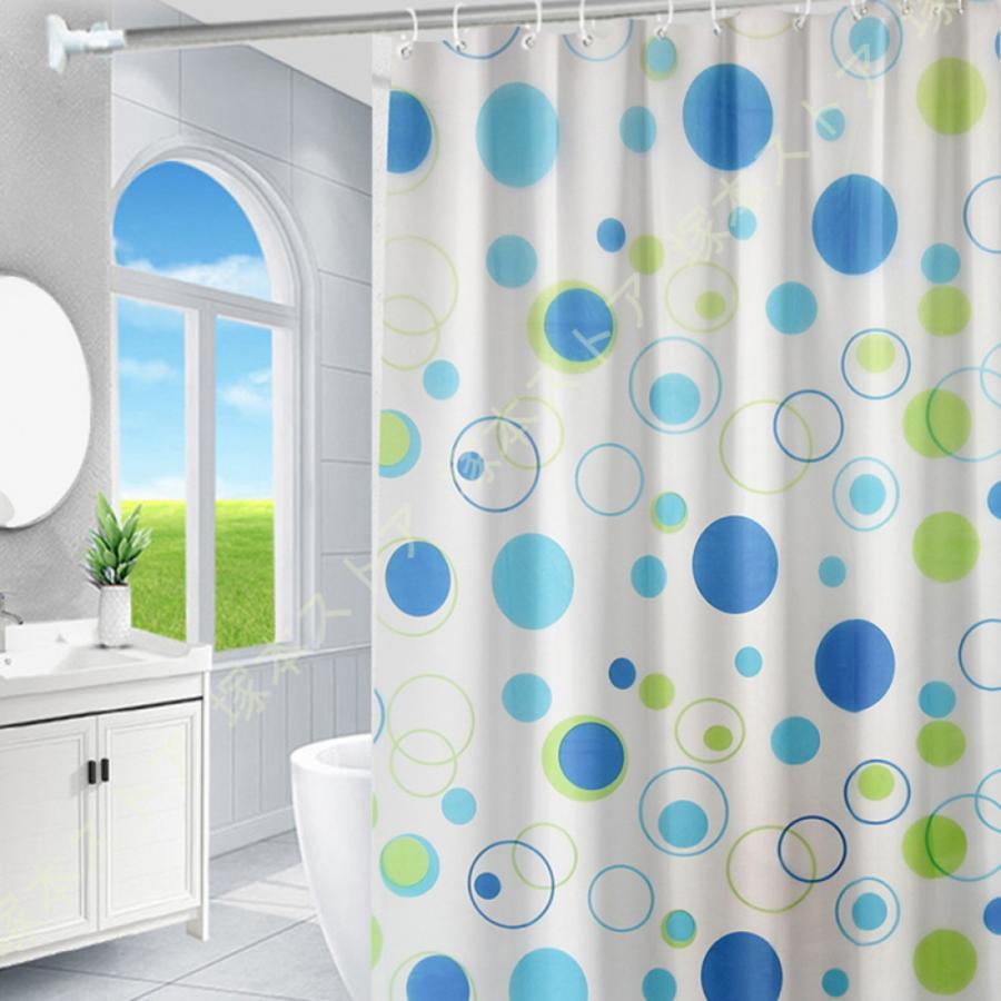 シャワーカーテン 180cm丈 北欧 浴室カーテン 180*180 200*200 ポリエステル繊維 保温 耐用性 間仕切り 洗面所 バスルーム バスカーテン シャワールーム 白